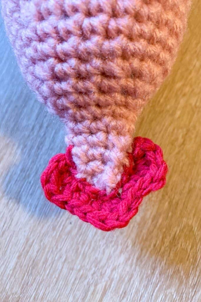 Free Axolotl Crochet Pattern - thecaffeinatedsnail.com