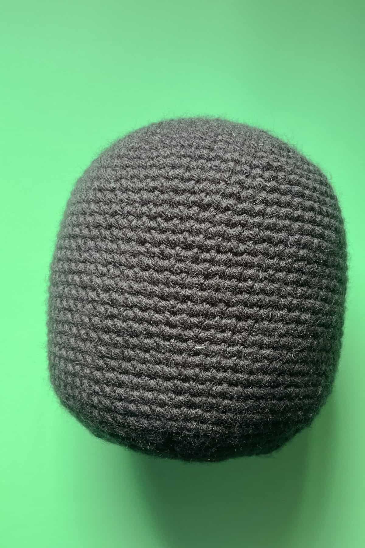 Completed crochet No Face body.