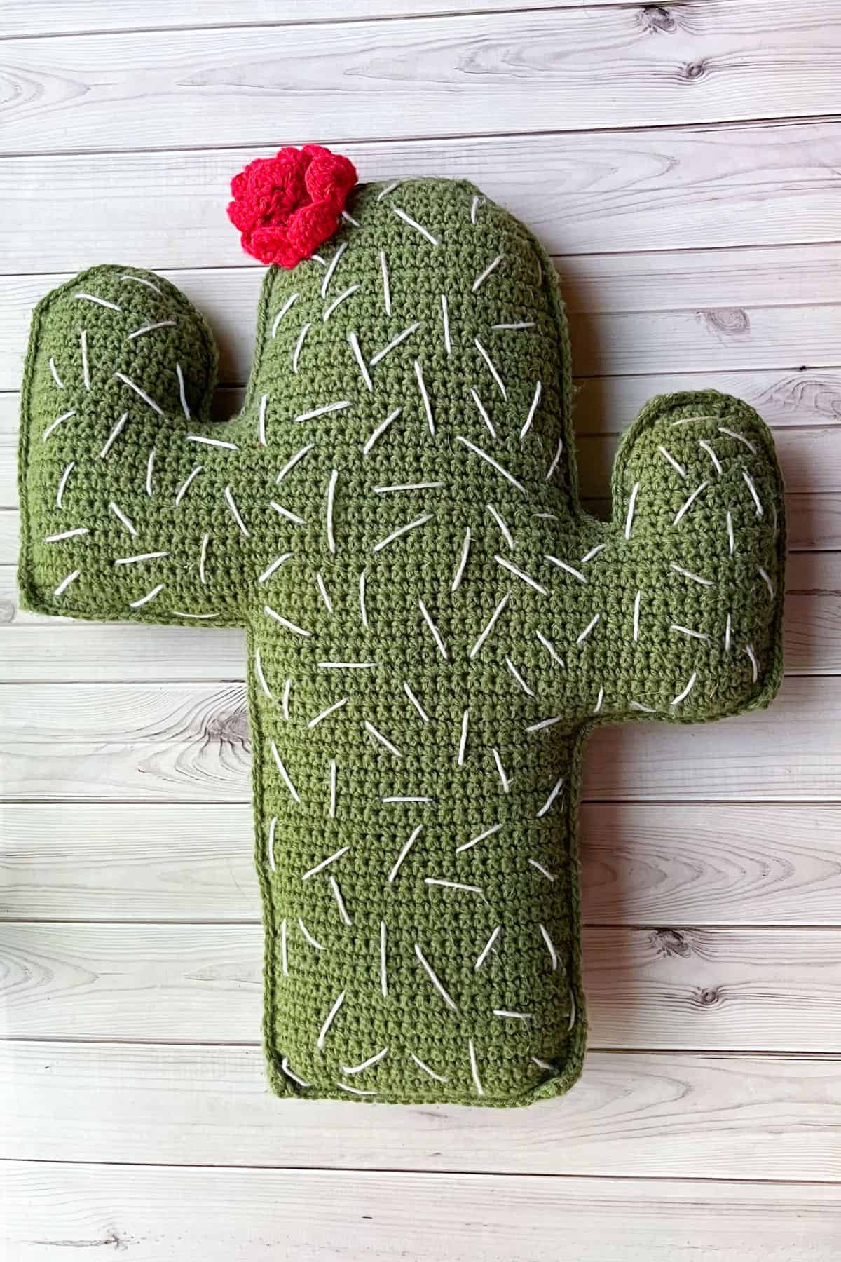 Mini Crochet Cactus - Lemon