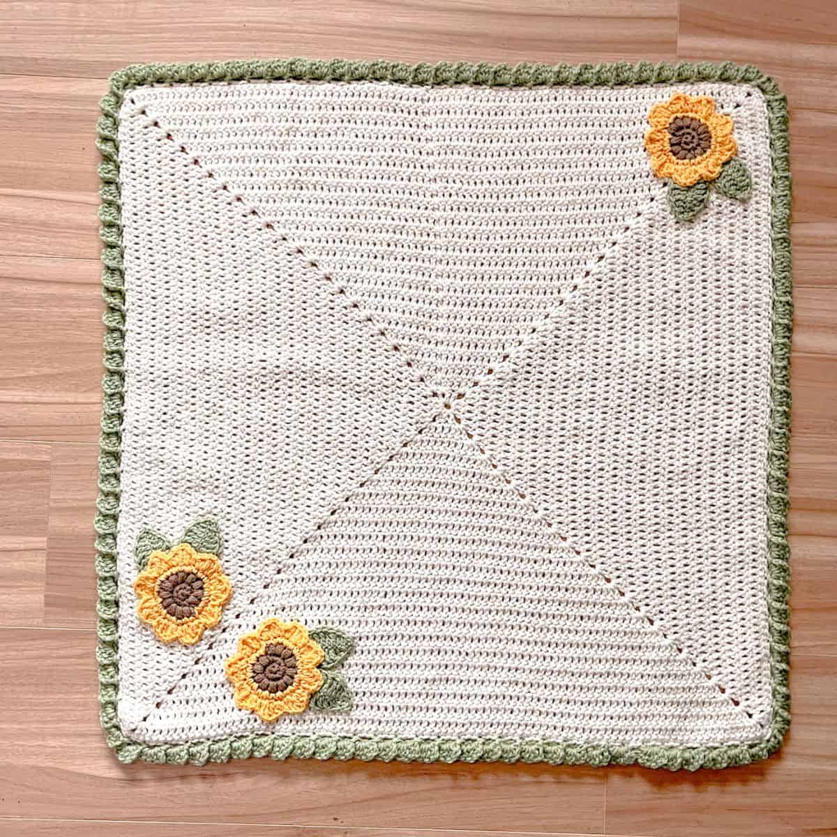 Sunflower Crochet granny square