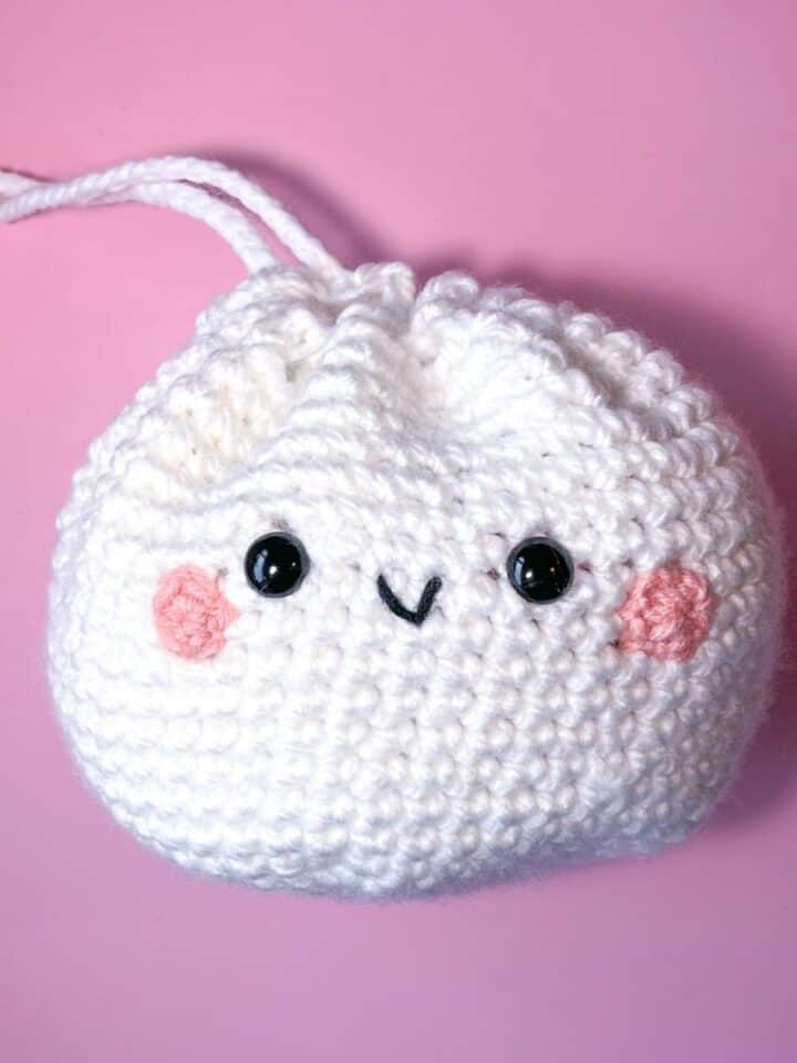 Crochet Dumpling Pattern - thecaffeinatedsnail.com
