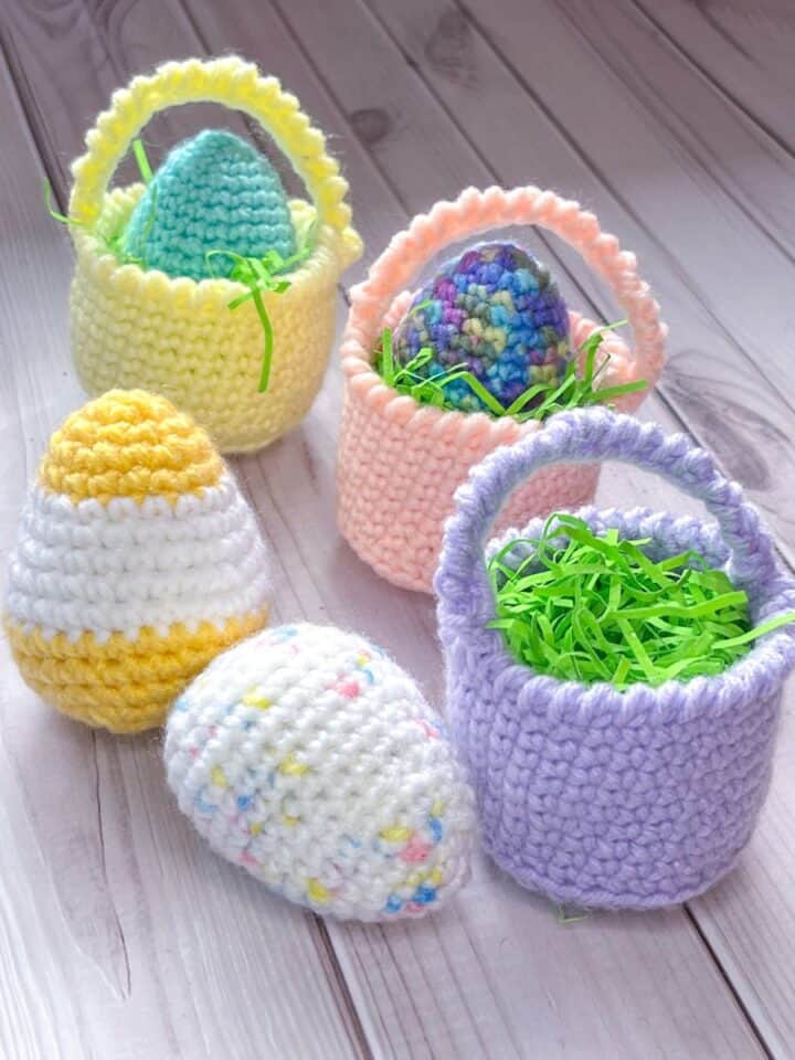 Crochet easter egg pattern thecaffeinatedsnail