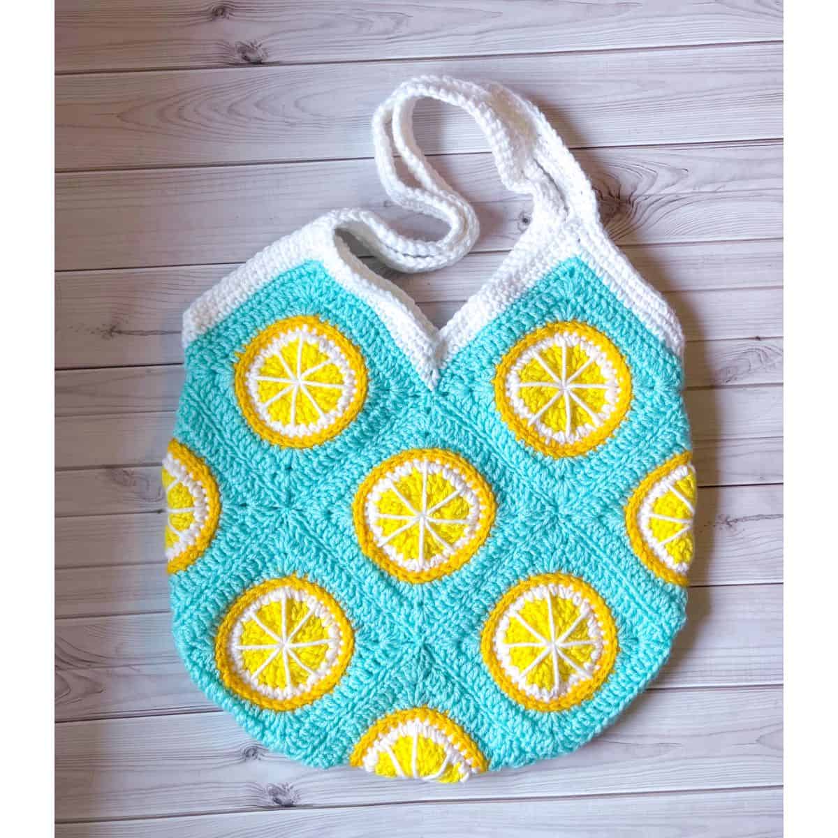 Crochet Lemon Bag Pattern