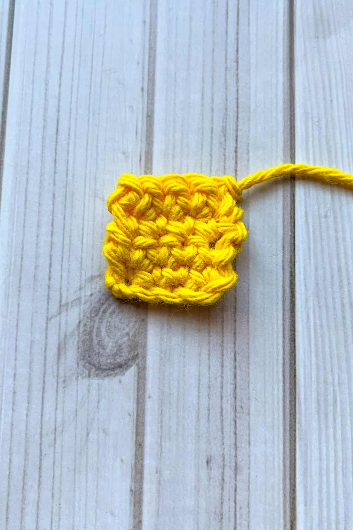 Crochet butter.