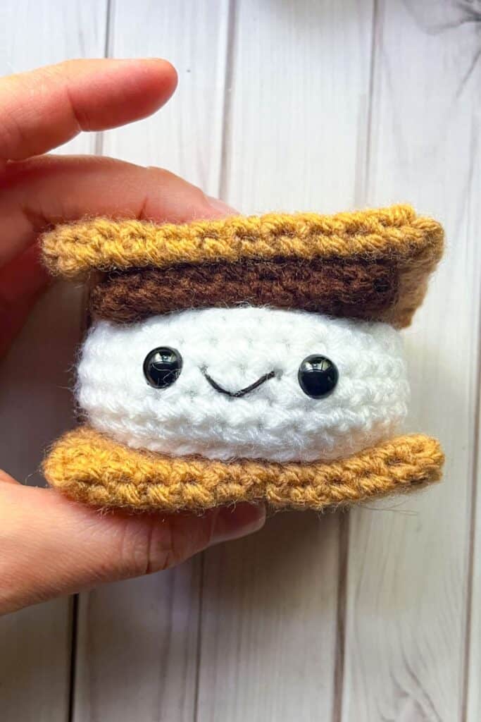 Smore Pattern Crochet Smore Pattern - thecaffeinatedsnail.com