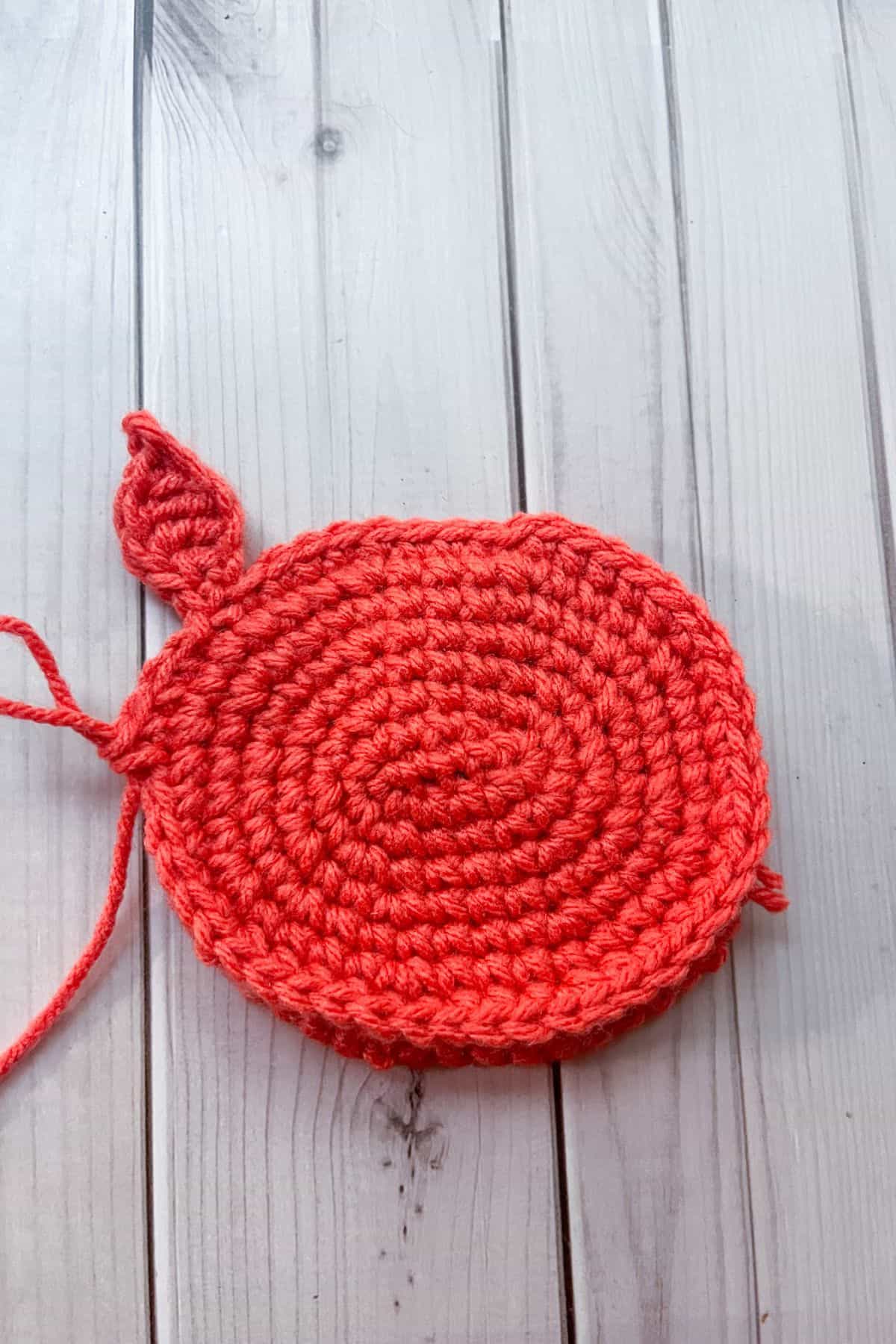 Finished the first crab claw.