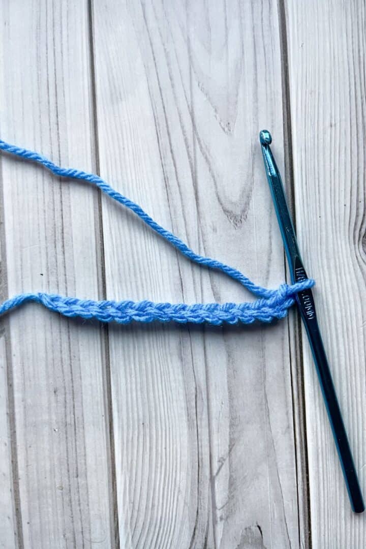 How to Crochet in Back Loop Only - thecaffeinatedsnail.com