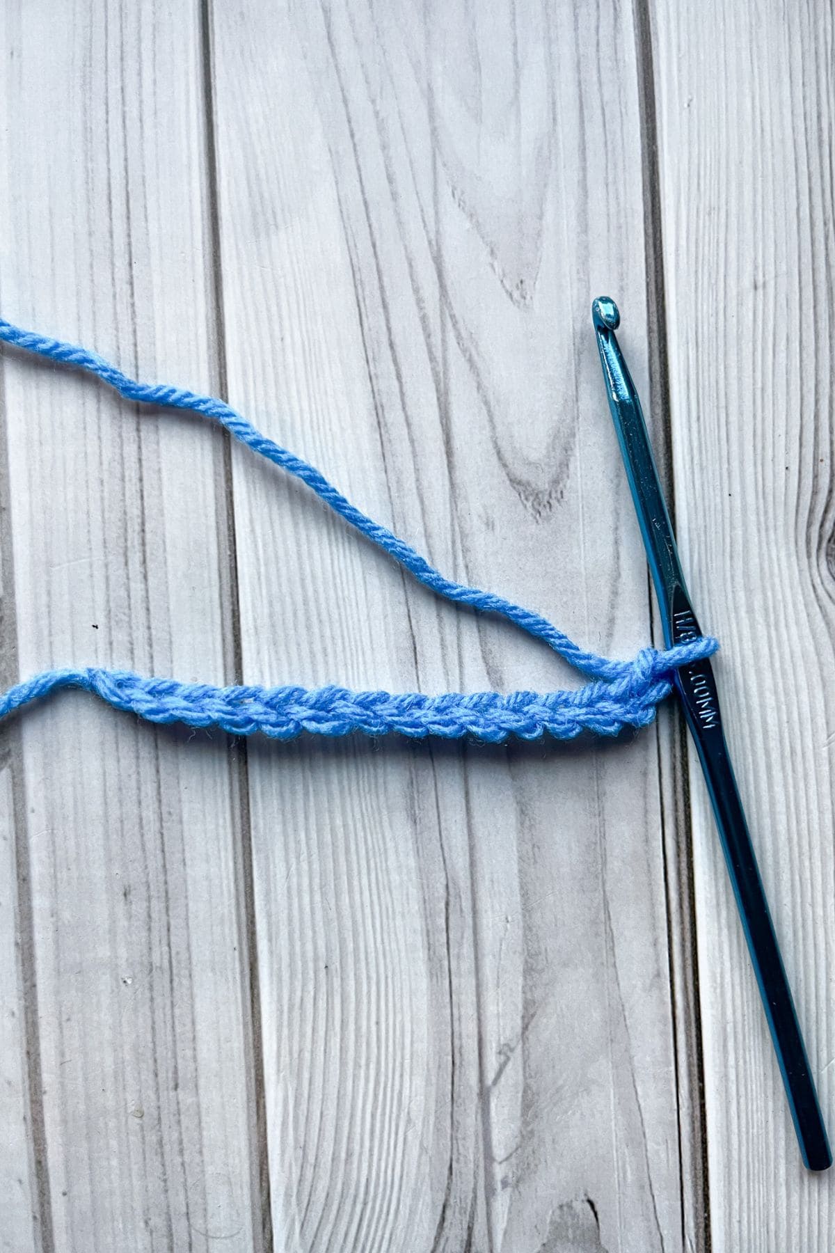 Starting chain.