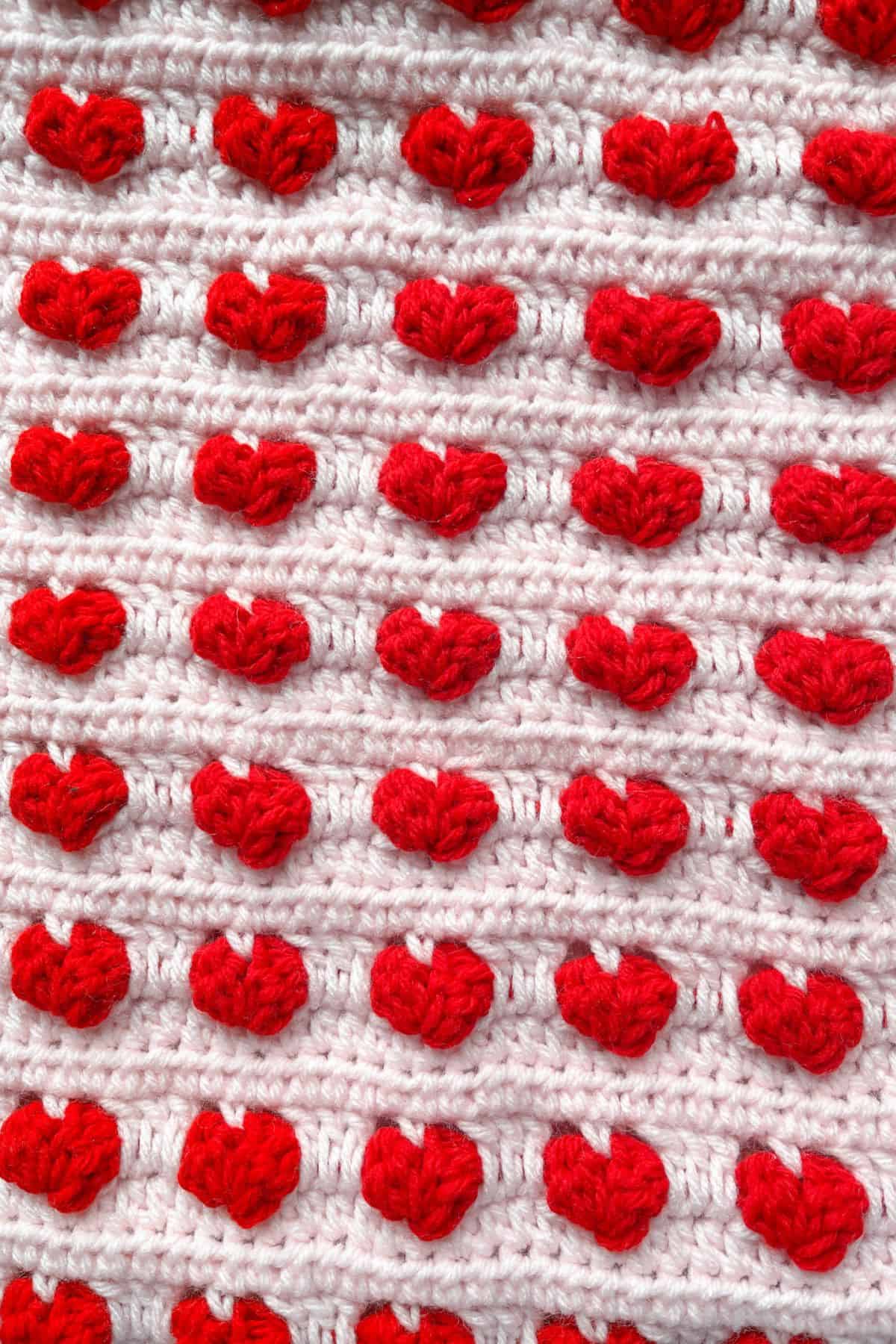 More rows of the blanket done!