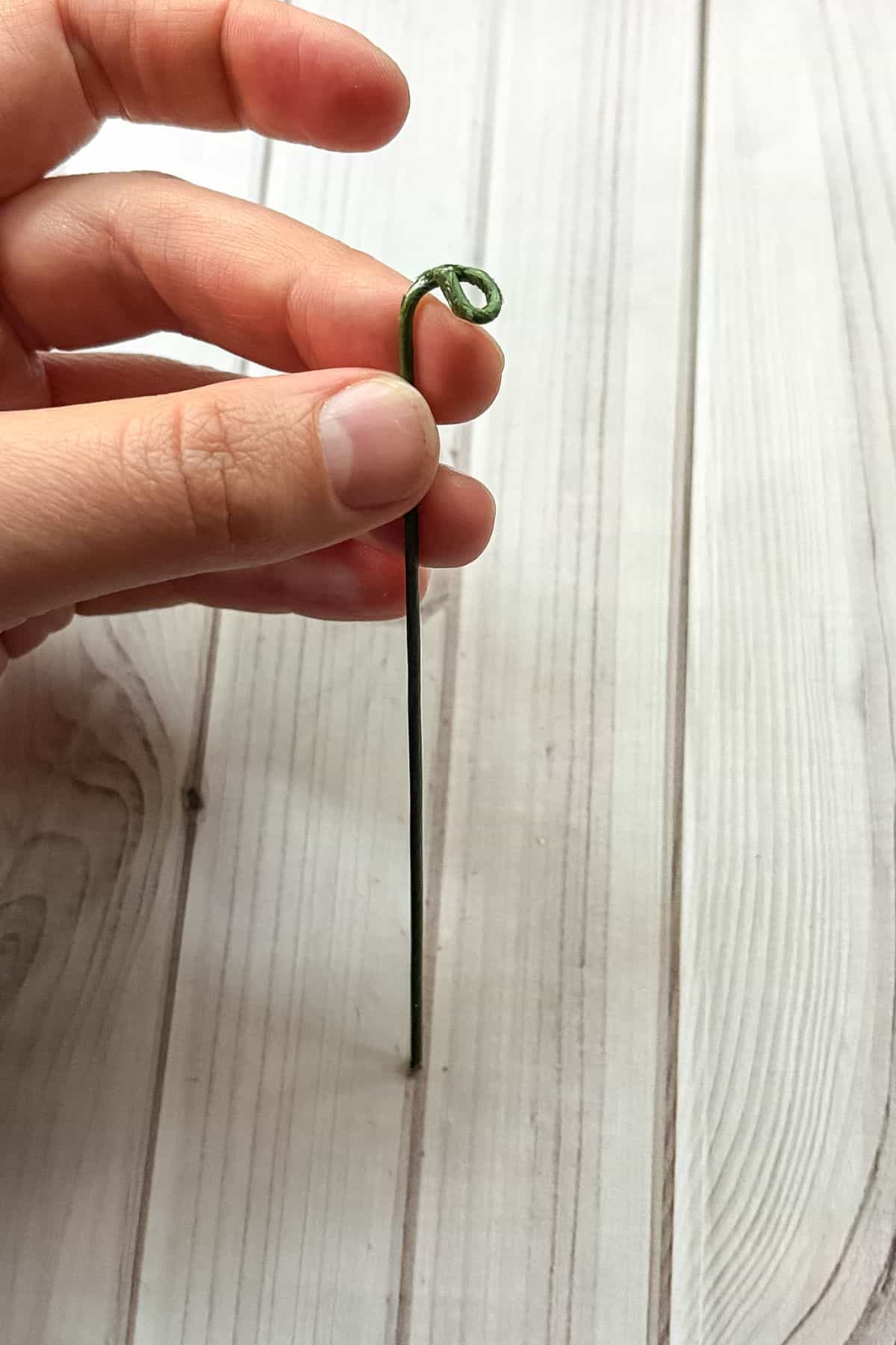 Wire shape for the tulip.