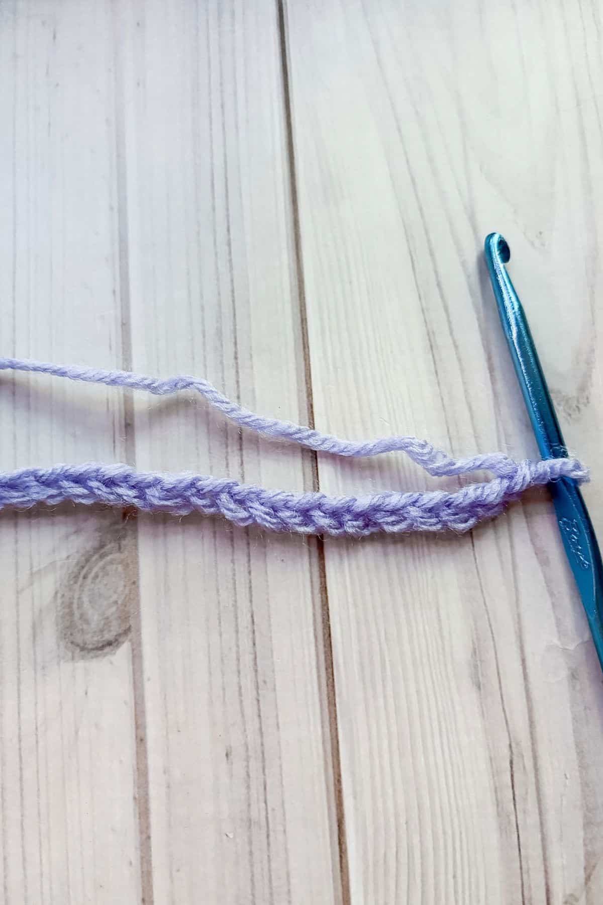 Starting chain.